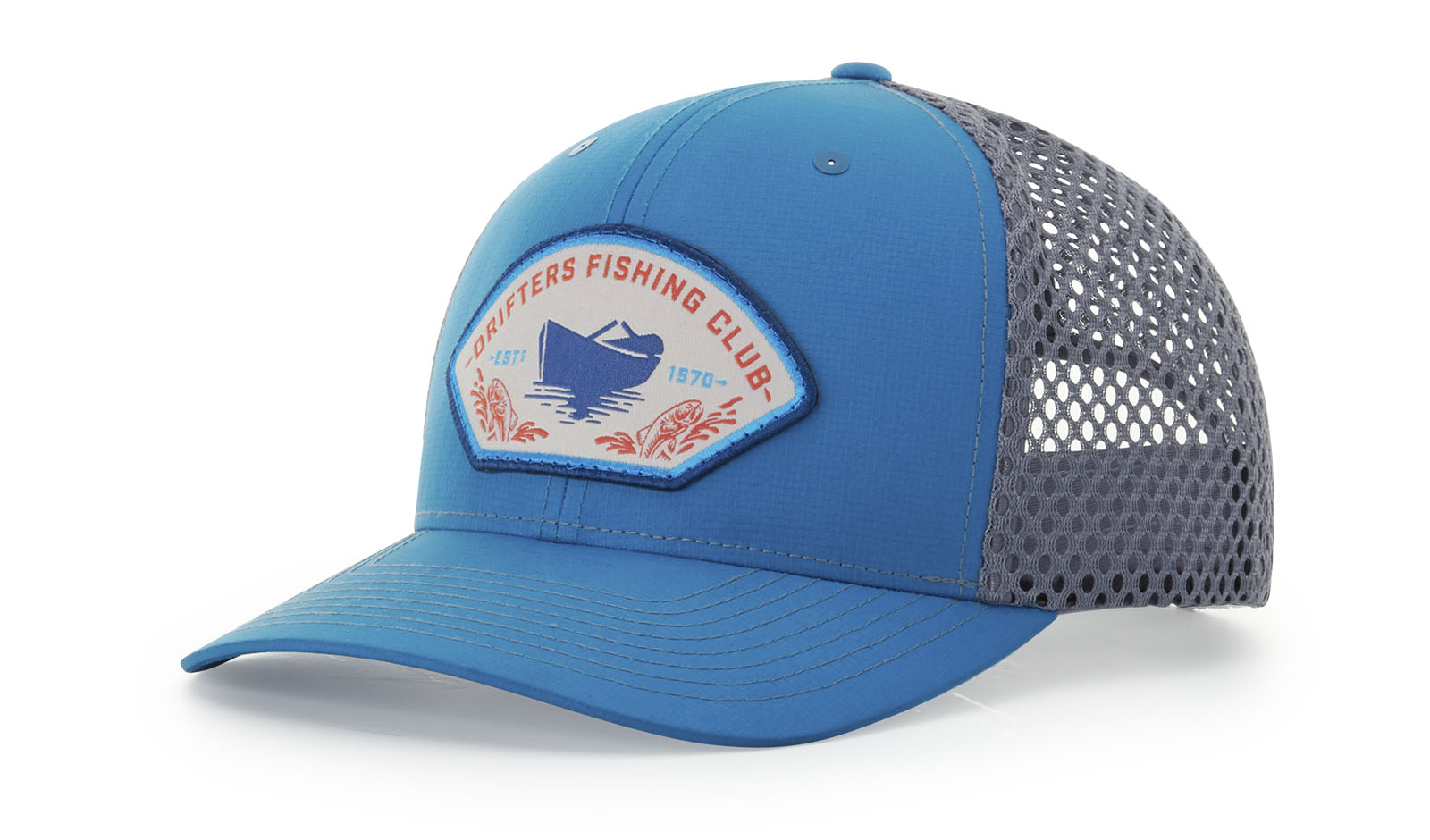 Fighting Fish Trucker Hat – F Logo – River City Stitch