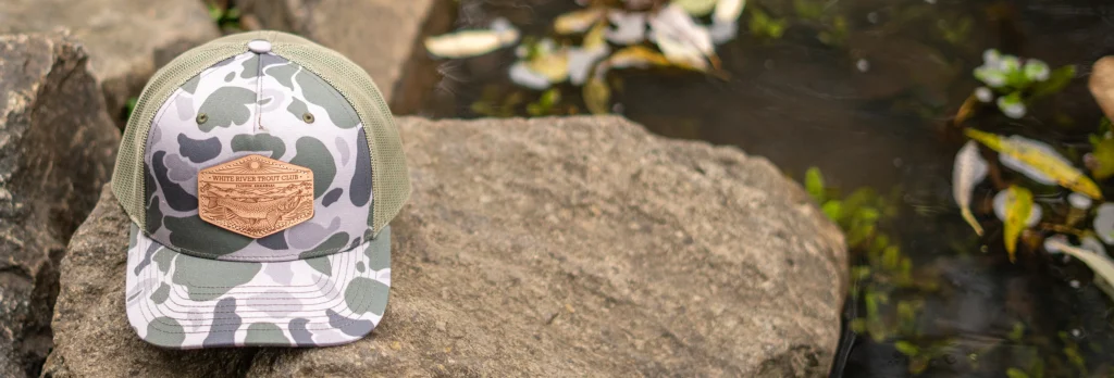 Custom Camo Richardson Hat With Logo Patch Decoration