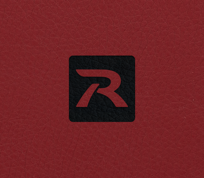 Lipstick Red Faux Leather
