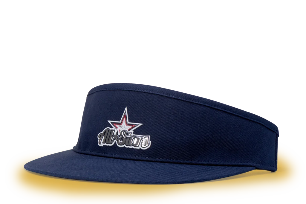 Custom Richardson Visor With Poly Press Transfer Decoration