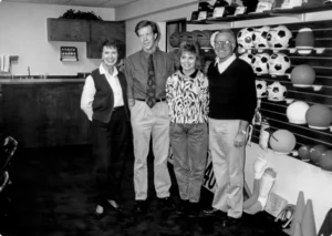 Richardson Family In Showroom