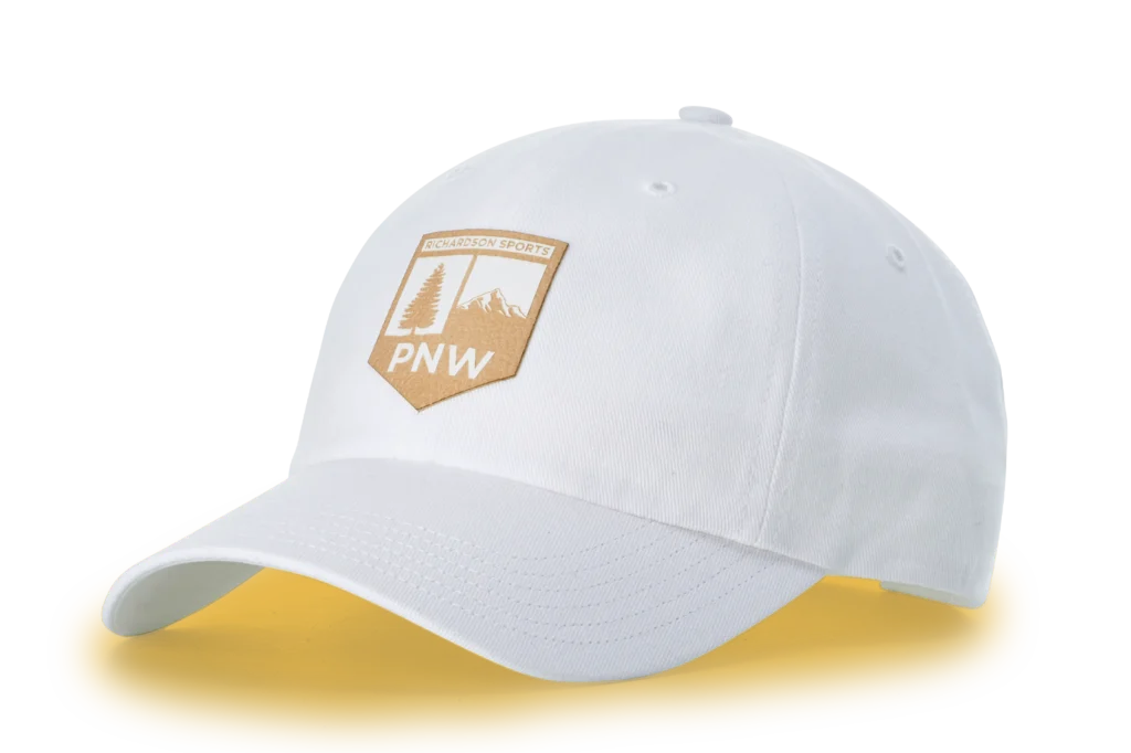Custom Richardson Hat With Etched Leather Decoration