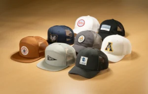 Line Up Of Custom Richardson Mesh Back Hats