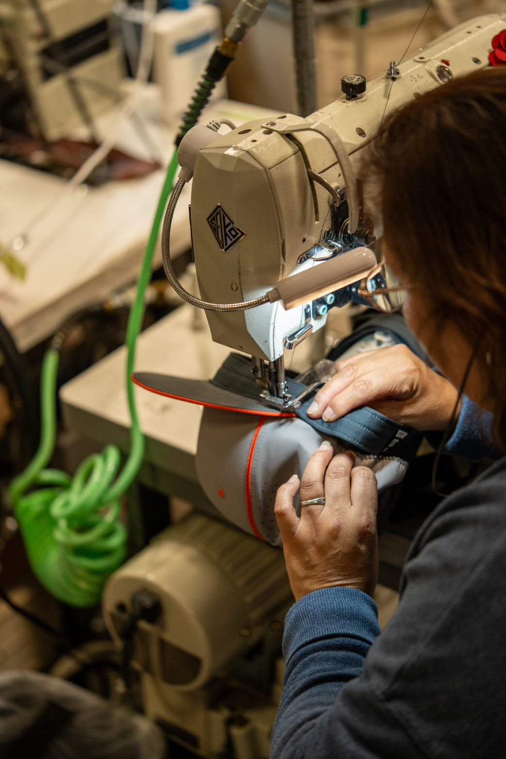 Woman Sewing Richardson Hat