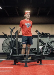 Man Working Out In Gym Wearing Richardson Gear