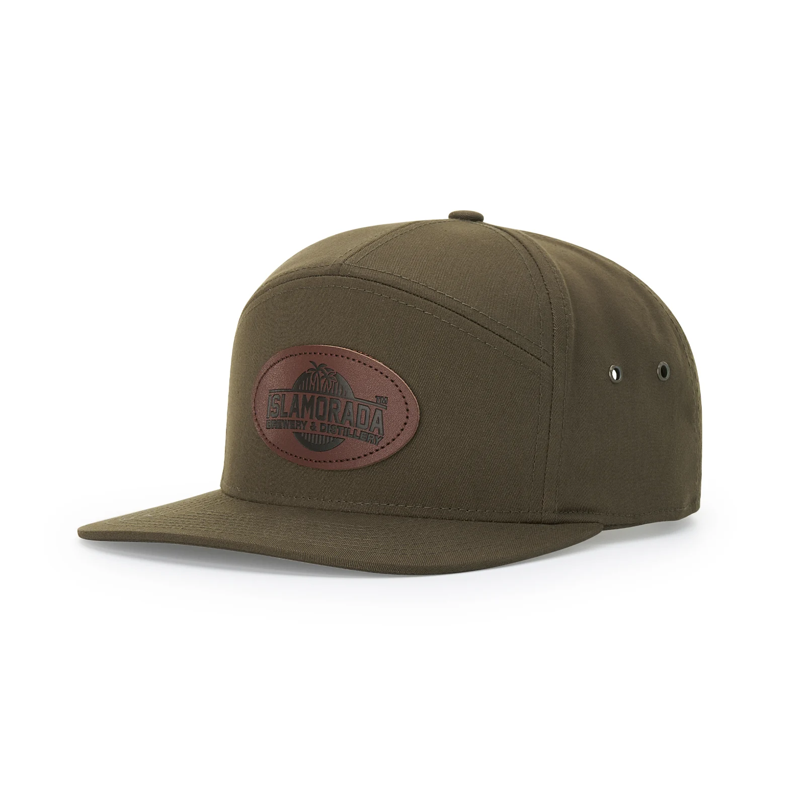 257 7 Panel Twill Strapback - Closeout