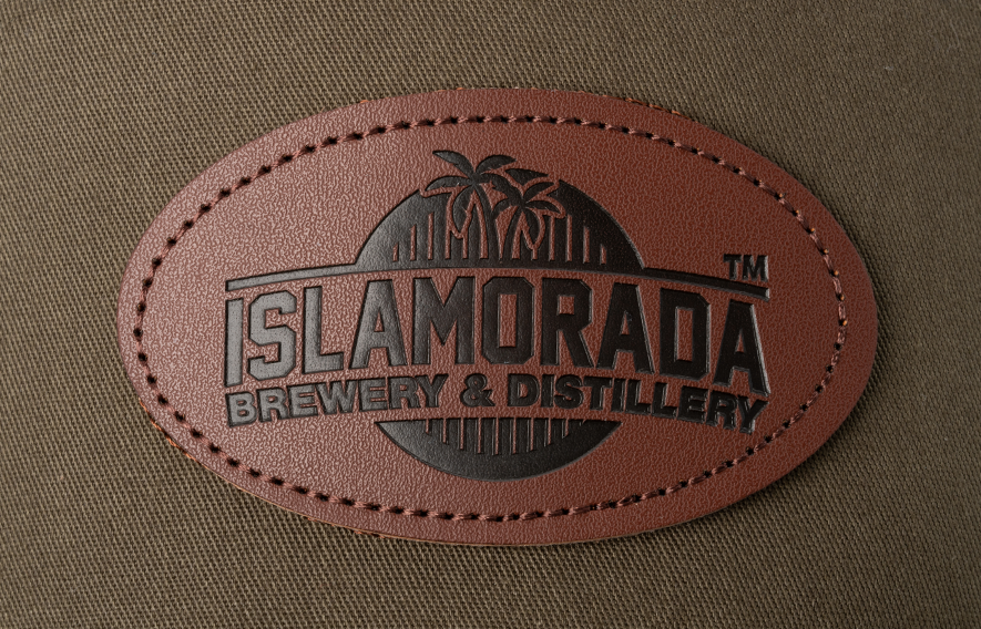 Custom Richardson Hat With Debossed Leather Patch Logo