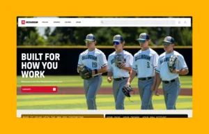 Baseball players walking holding their baseball mitts
