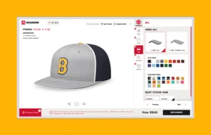 Richardson customizer featuring a custom cap