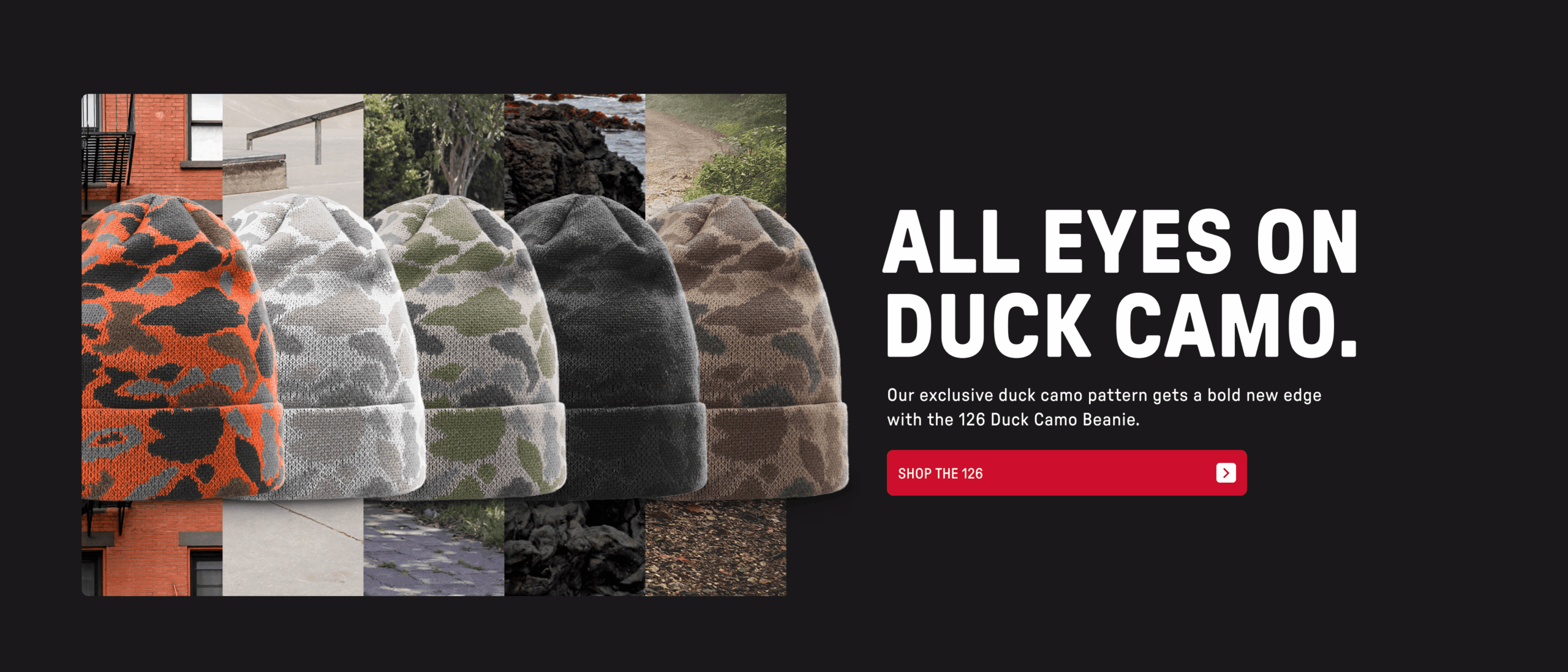 126 Duck Camo Beanie