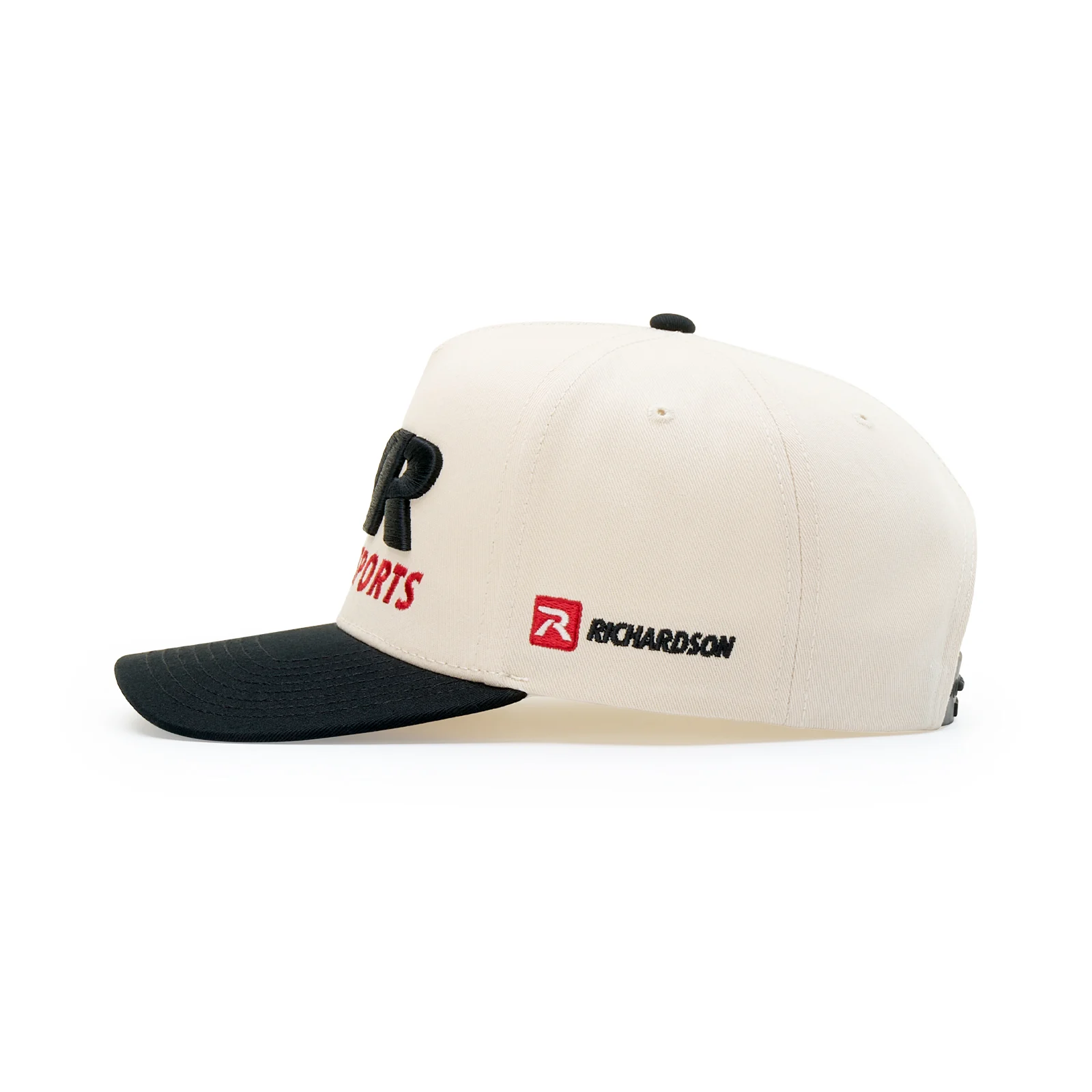 Richardson Custom 323FPC Full Fabric Five Panel Champ Hat With Custom Logo Decoration
