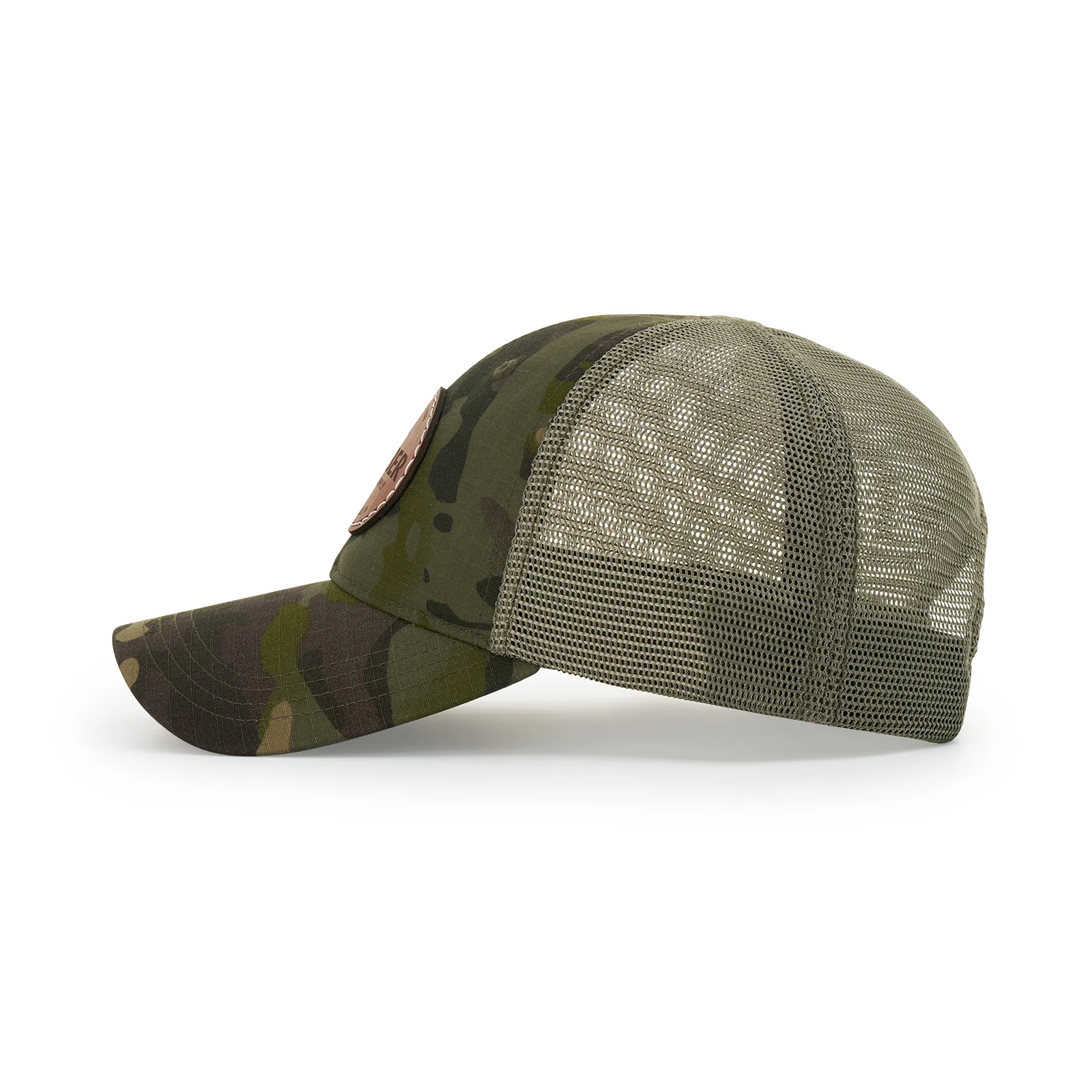Richardson 111PT Relaxed Tactical Multicam Hat With Custom Logo Decoration