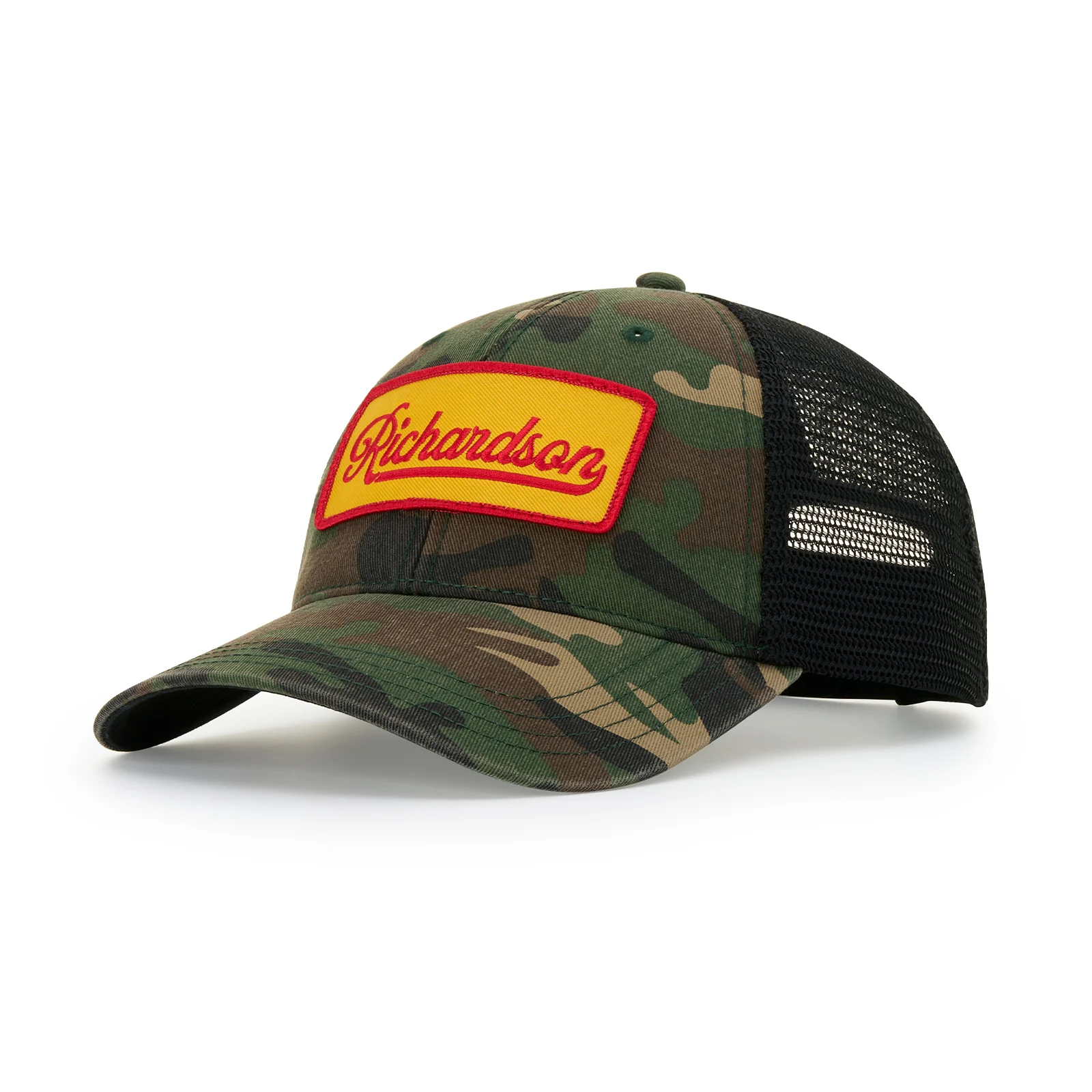 111P Garment Washed Printed Trucker