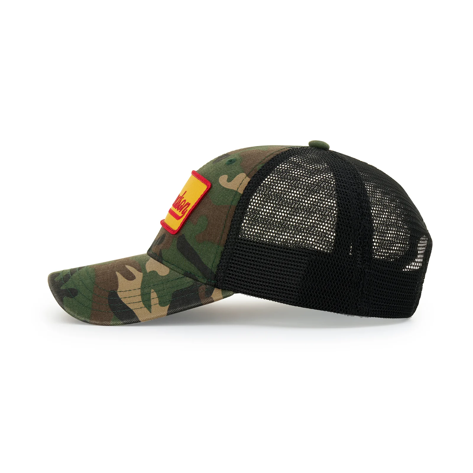 Richardson 111P Garment Washed Printed Trucker Hat With Custom Logo Decoration
