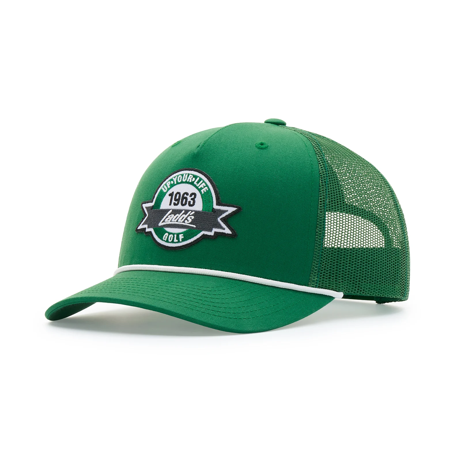 112FPR Five Panel Trucker with Rope