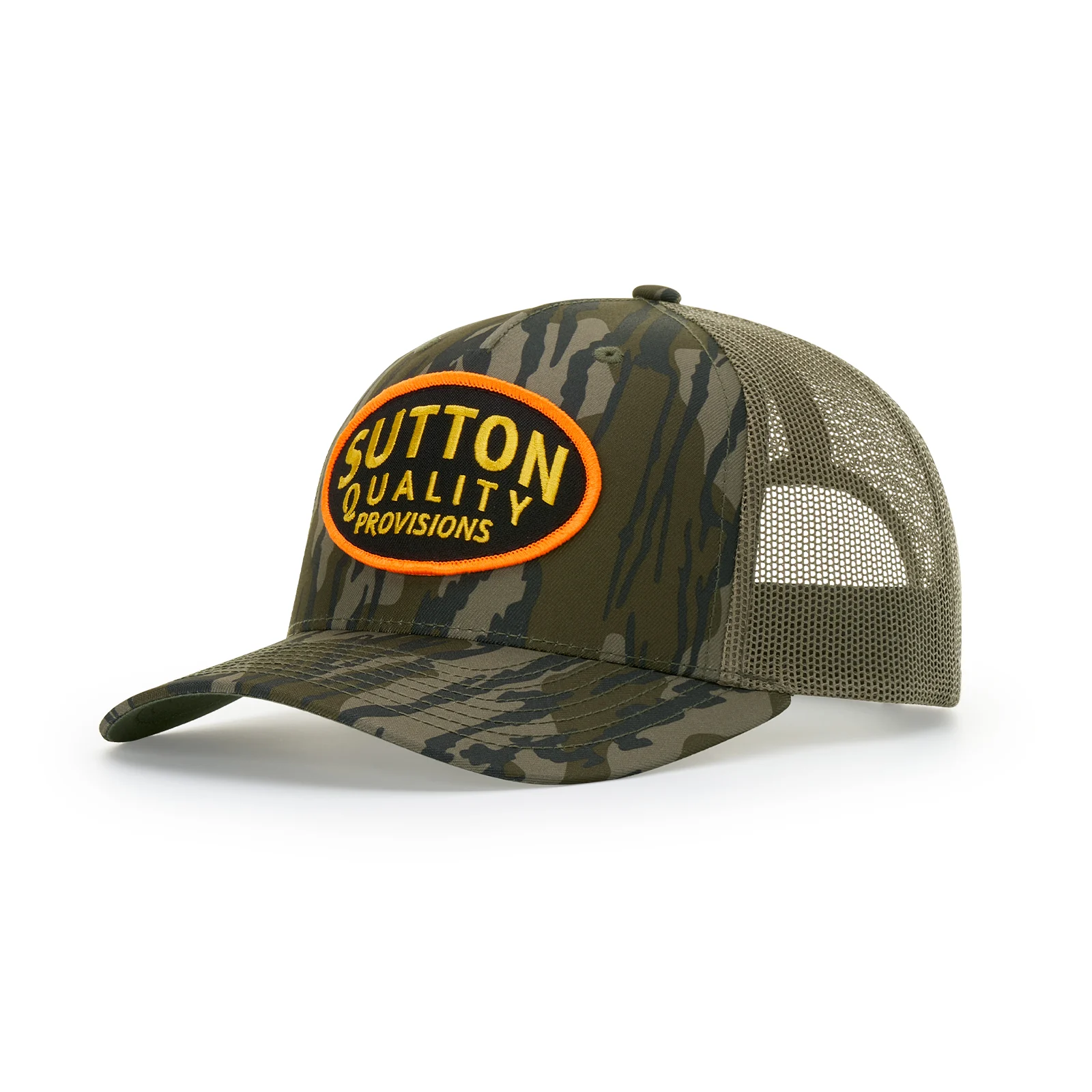 112PFP Printed Five Panel Trucker