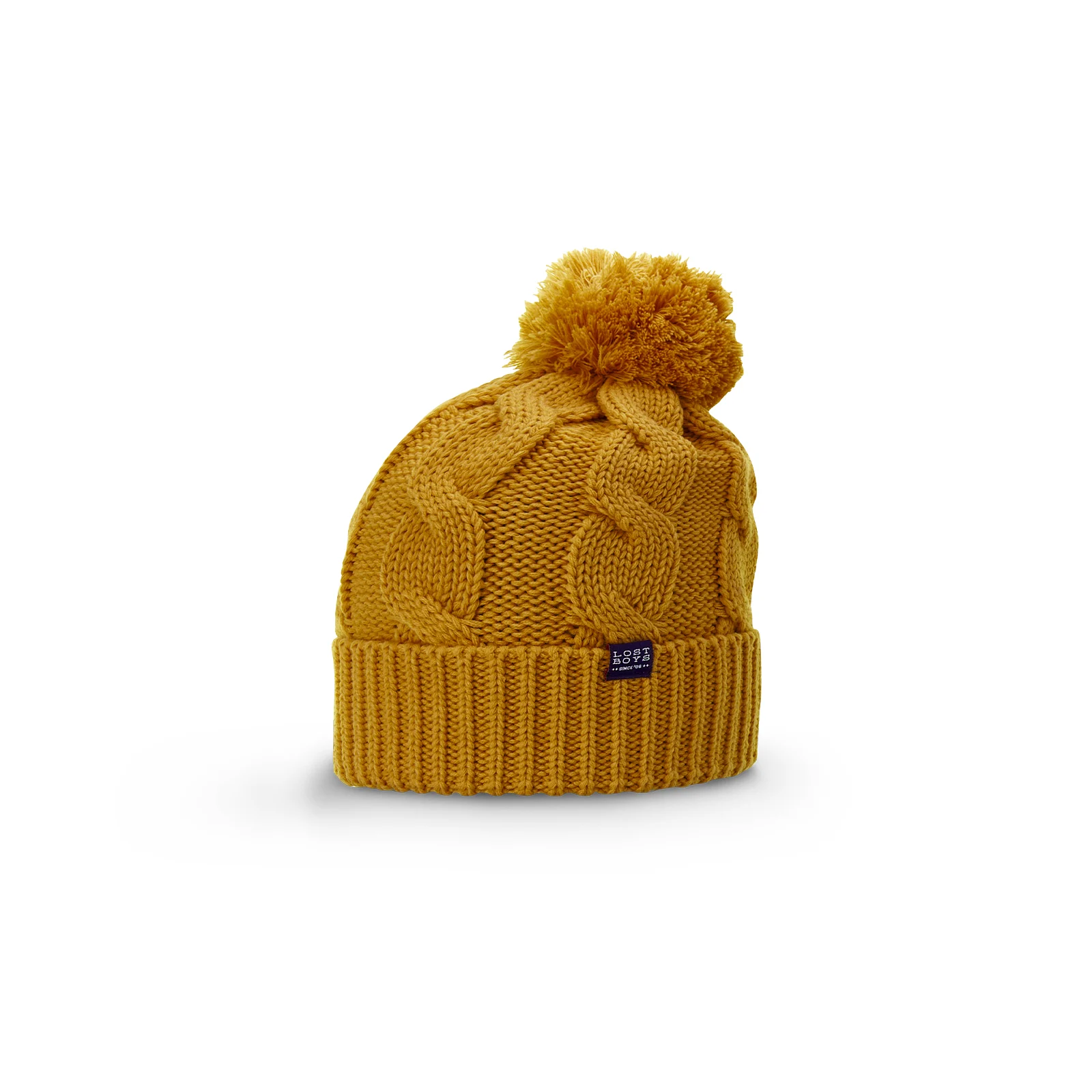 Richardson Custom 141 Chunk Twist Knit Beanie with Cuff & Pom