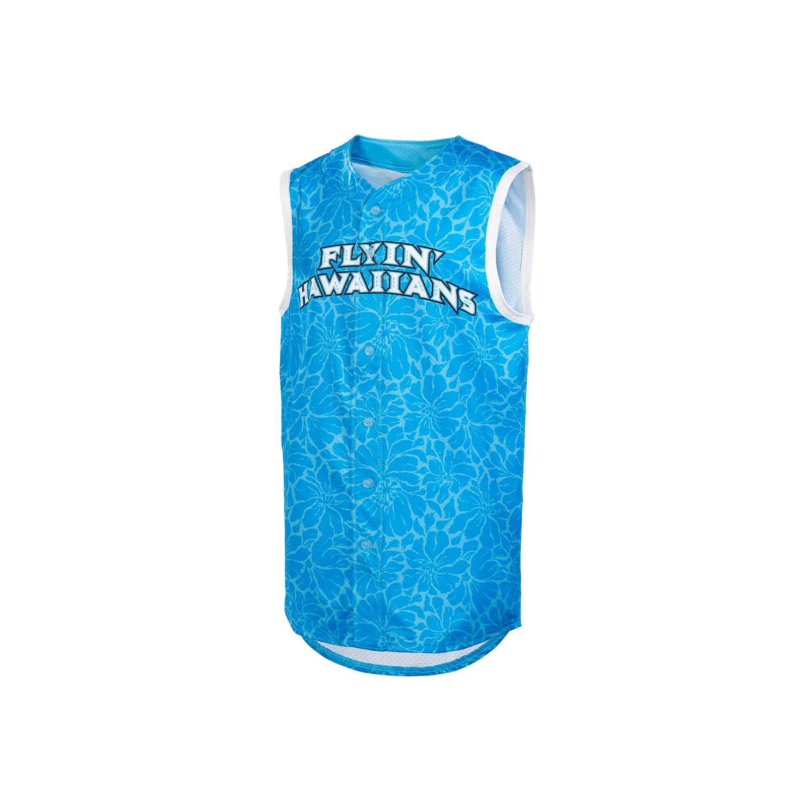 Youth Custom Ultra PTS Baseball Faux Full-Button Sleeveless Jersey