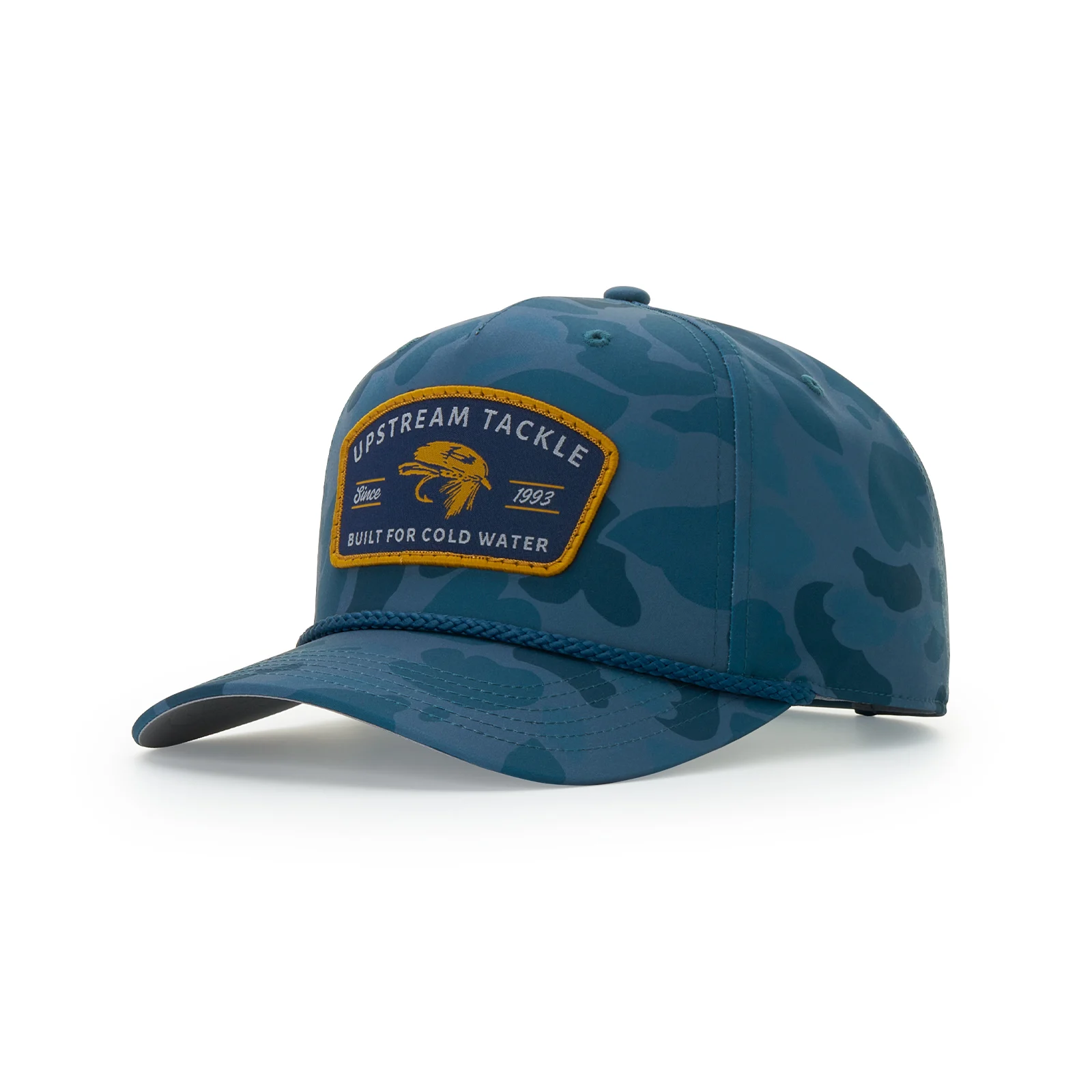 258P Printed 5 Panel Classic Rope Cap